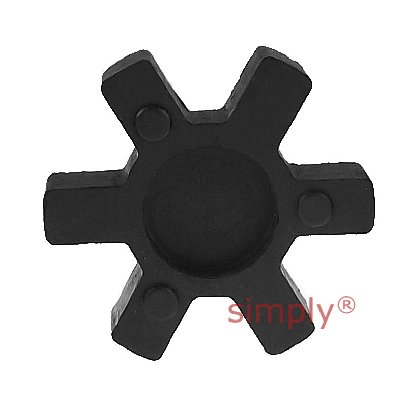 Major Brand L090B/L090B Pilot Bored Jaw Coupling Assembly Max Bore 24mm with Nitrile Rubber Insert