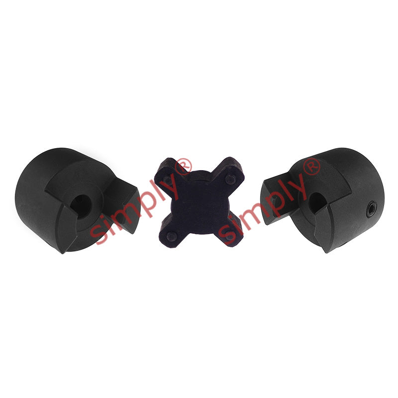 Major Brand L070B/L070B Pilot Bored Jaw Coupling Assembly Max Bore 19mm with Nitrile Rubber Insert