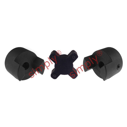 Major Brand L070B/L070B Pilot Bored Jaw Coupling Assembly Max Bore 19mm with Nitrile Rubber Insert