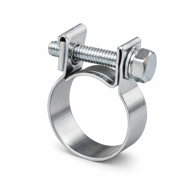 JCS MCZ14 Zinc Plated Steel Mini-Clip Adjustment Range 12-14mm Band Width 9mm