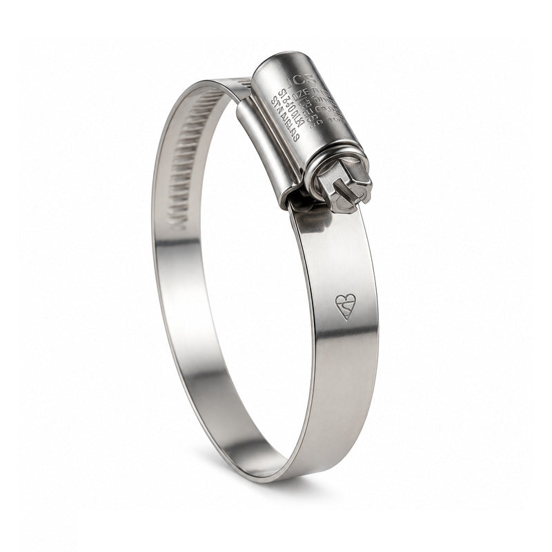 JCS HGS80 304 Stainless Steel Hi-Grip Hose Clip Adjustment Range 60-80mm Band Width 13mm
