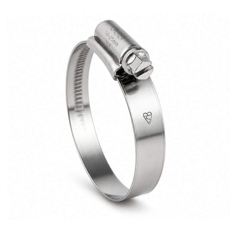 JCS HGZ380 Zinc Plated Steel Hi-Grip Hose Clip Adjustment Range 350-380mm Band Width 13mm