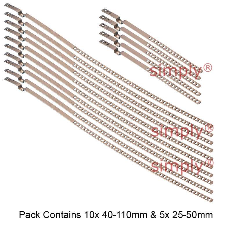CVK015SS 304 Stainless Steel Jubilee CV Boot Clip Kit