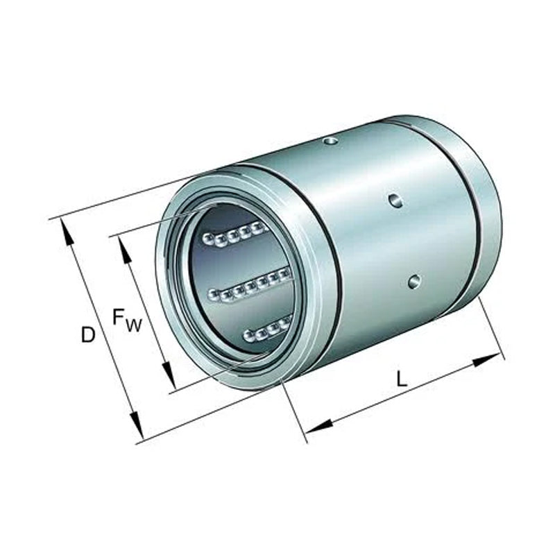 INA KB25-PP-RROC-AS Linear Ball Bearing 25x40x58mm - Allow 1-2 Days - Contact Us For Faster Delivery