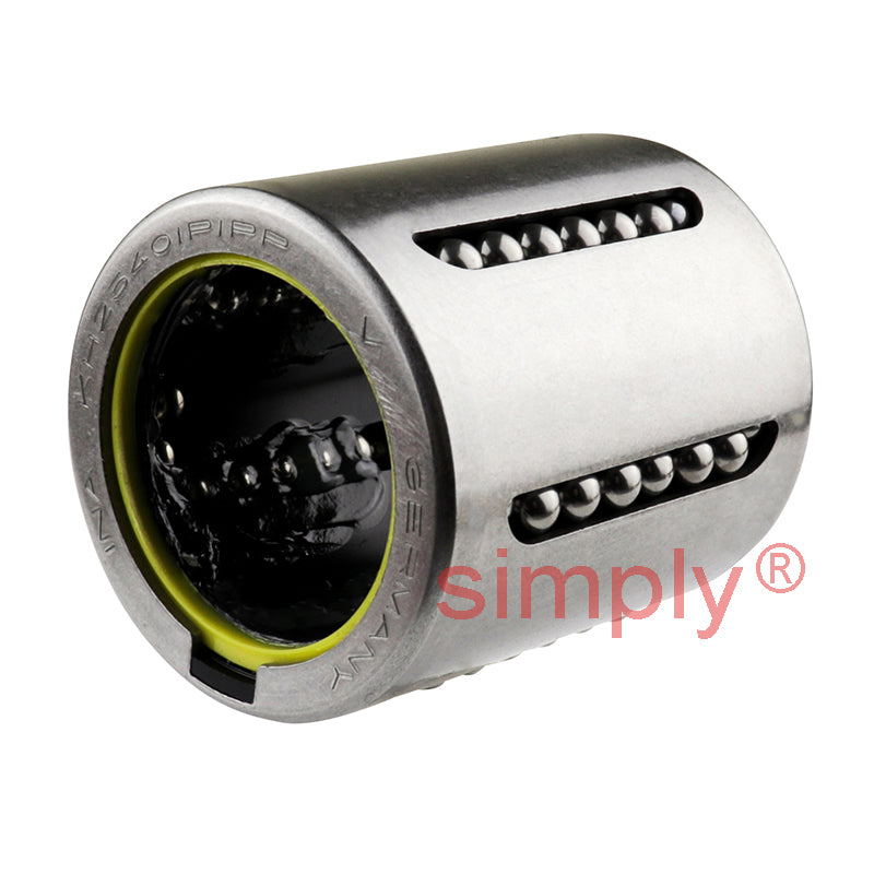 INA KH25 Relubricatable Closed Linear Ball Bushing 25x35x40mm