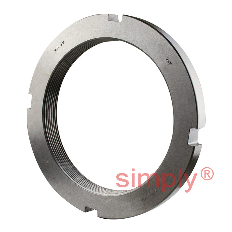 SKF KM32 Lock Nut (Lock Washer Type) M160x3mm