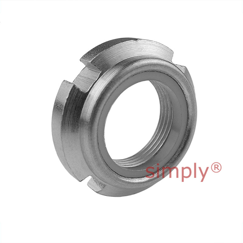 KM3 Nyloc Lock Nut (Lock Washer Type) M17x1mm