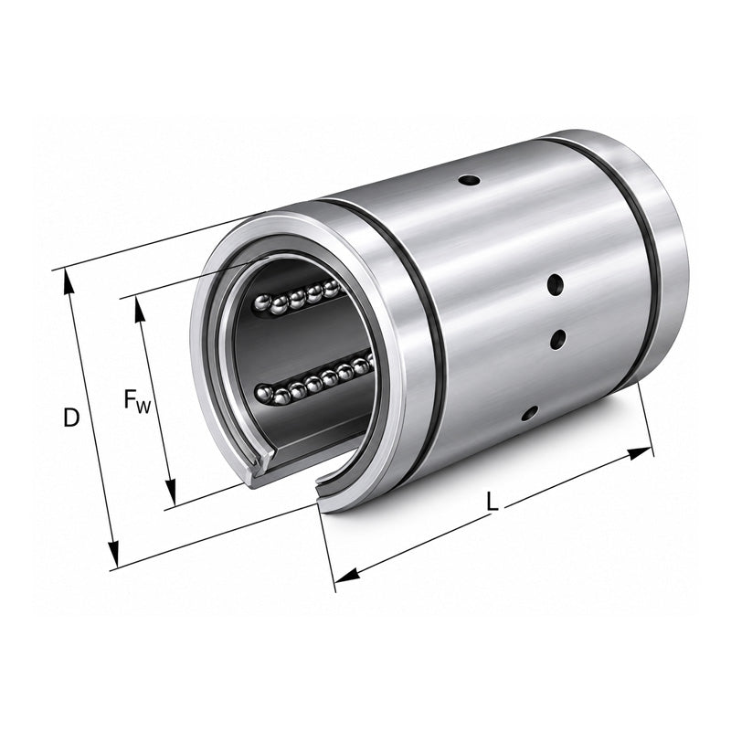 INA KNO50-PP Linear Ball Bearing 50x75x100mm - Allow 1-2 Days - Contact Us For Faster Delivery