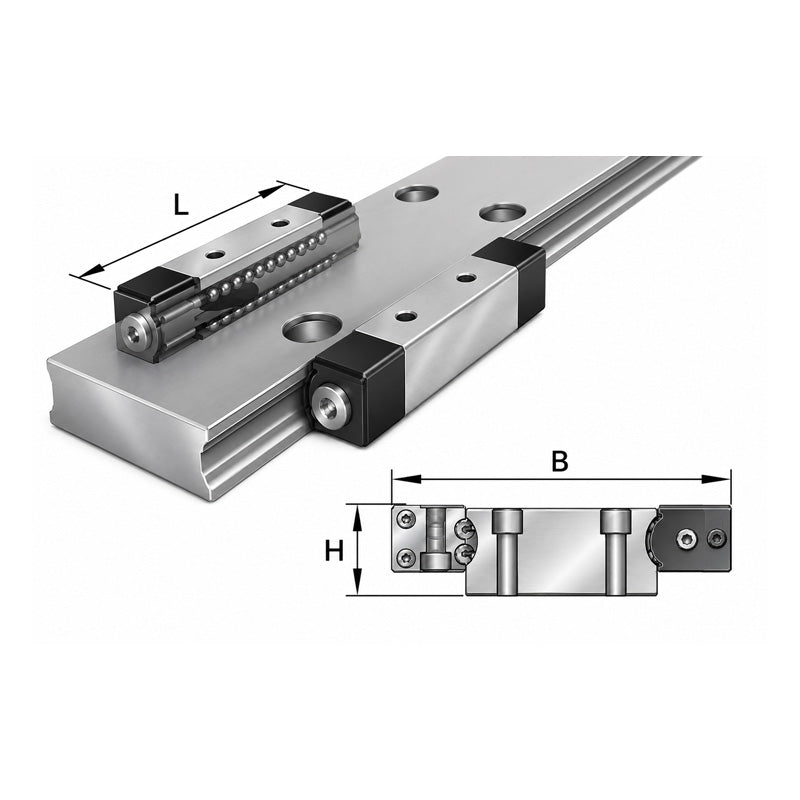 INA KUVS10-B Linear Ball Bearing Unit 10.5x11.45x48mm - Allow 1-2 Days - Contact Us For Faster Delivery