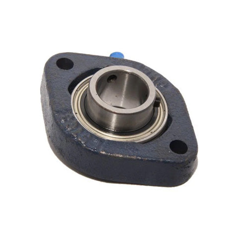 RHP LFTC1-3/8 Two Bolt Oval Cast Iron Flange Housing Bearing 1-3/8 inch Bore