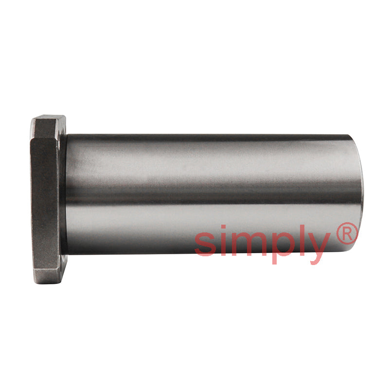 LMEK30LUU Long Square Flanged Linear Ball Bushing with Rubber Seals and Resin Retainer 30x47x123mm