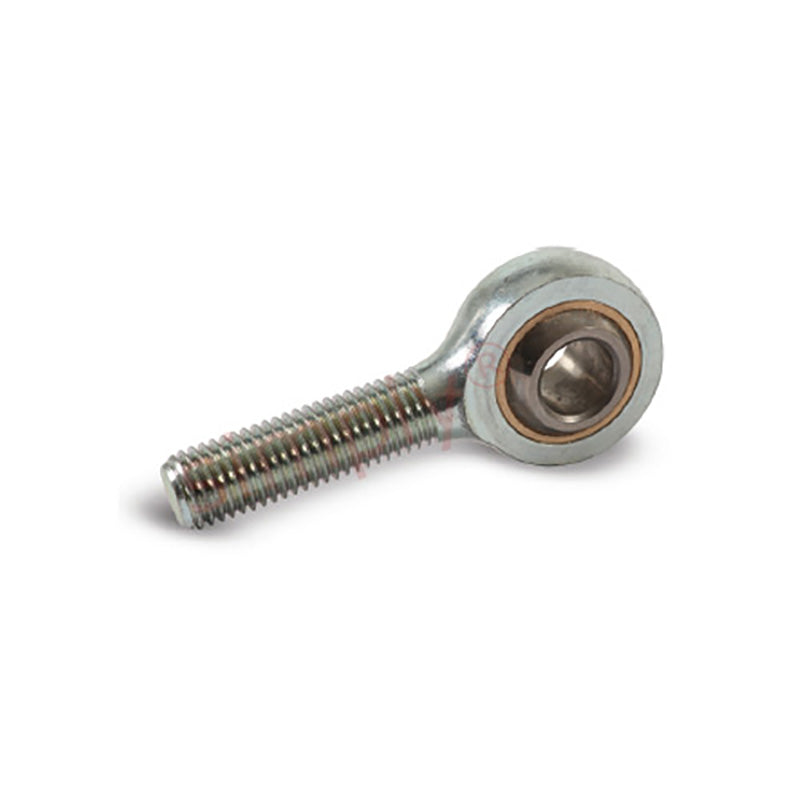 Branded MBL-03 Left Hand Imperial Steel / Bronze Lined Maintenance Required Plain Male Rod End 3/16 UNF Thread