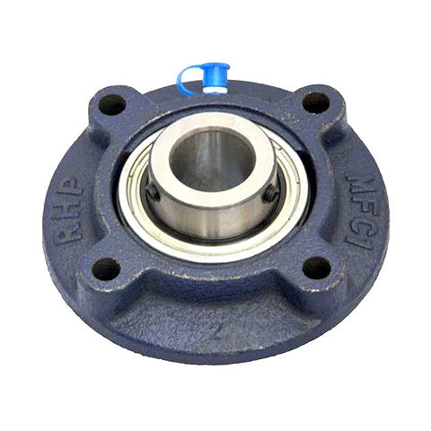 RHP MFC1-1/4 Four Bolt Round Cast Iron Flanged Bearing Unit and 1-1/4 inch Insert