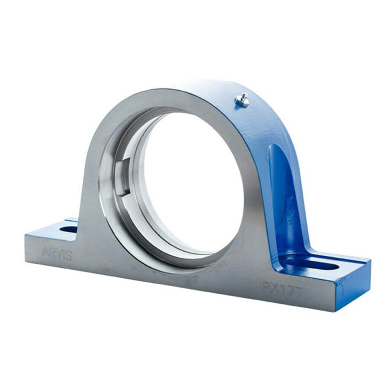 Major Brand NP8T Metric Steel Two Bolt Pillow / Plummer Block Housing for Bearing Inserts with 90mm Outer Diameter - Allow 3-4 Weeks