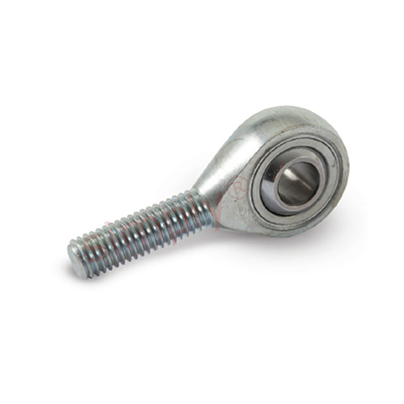 Dunlop MS-M12C Right Hand Metric Stainless Steel / PTFE Lined Maintenance Free Plain Male Rod End M12x1.25 Thread