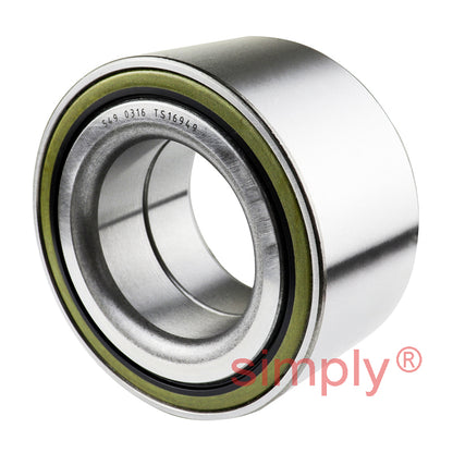 NHB0095 Front Wheel Bearing Kit