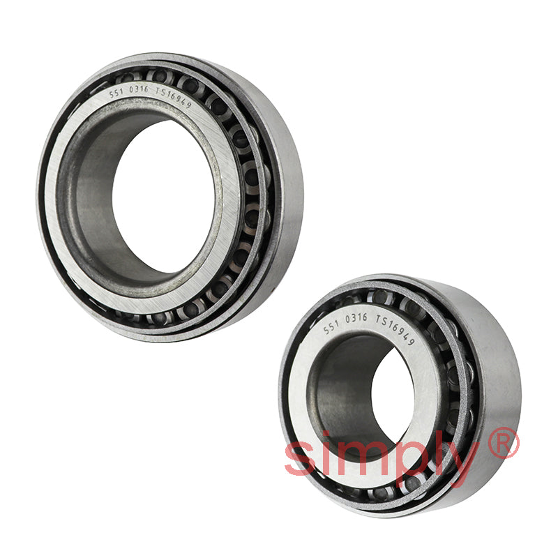 NHB0097 Front Wheel Bearing Kit