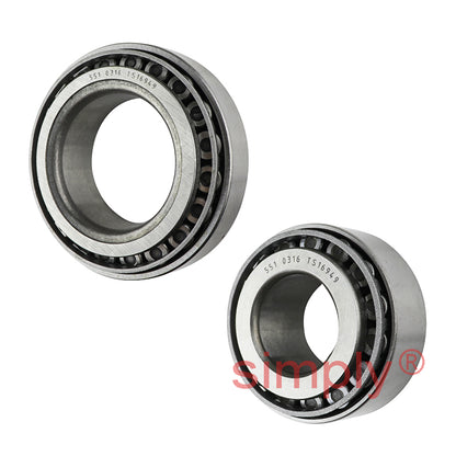 NHB0097 Front Wheel Bearing Kit