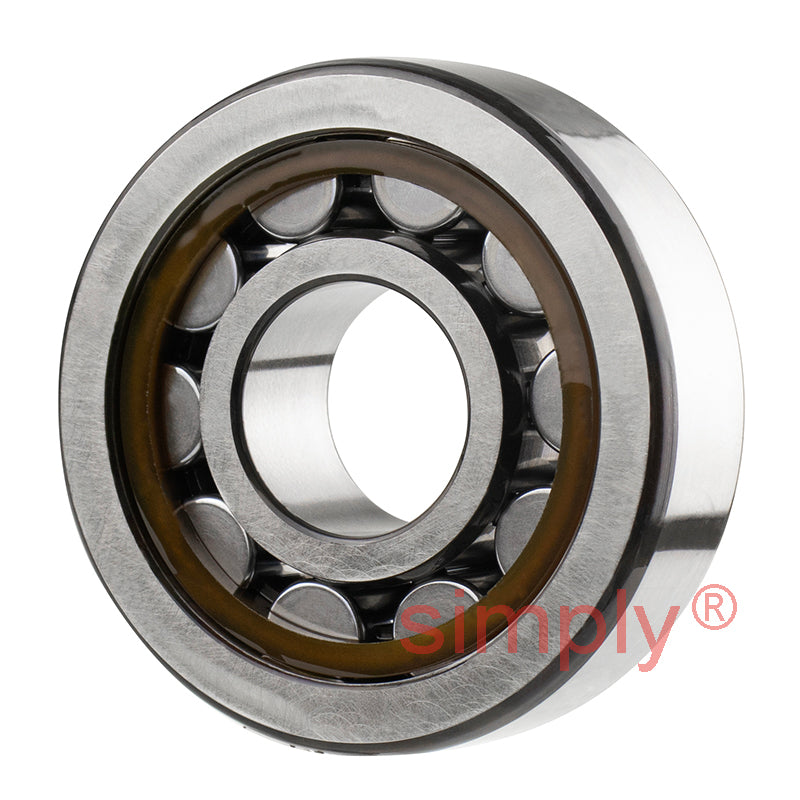SKF NJ303ECP Single Row Cylindrical Roller Bearing with Polyamide Cage 17x47x14mm