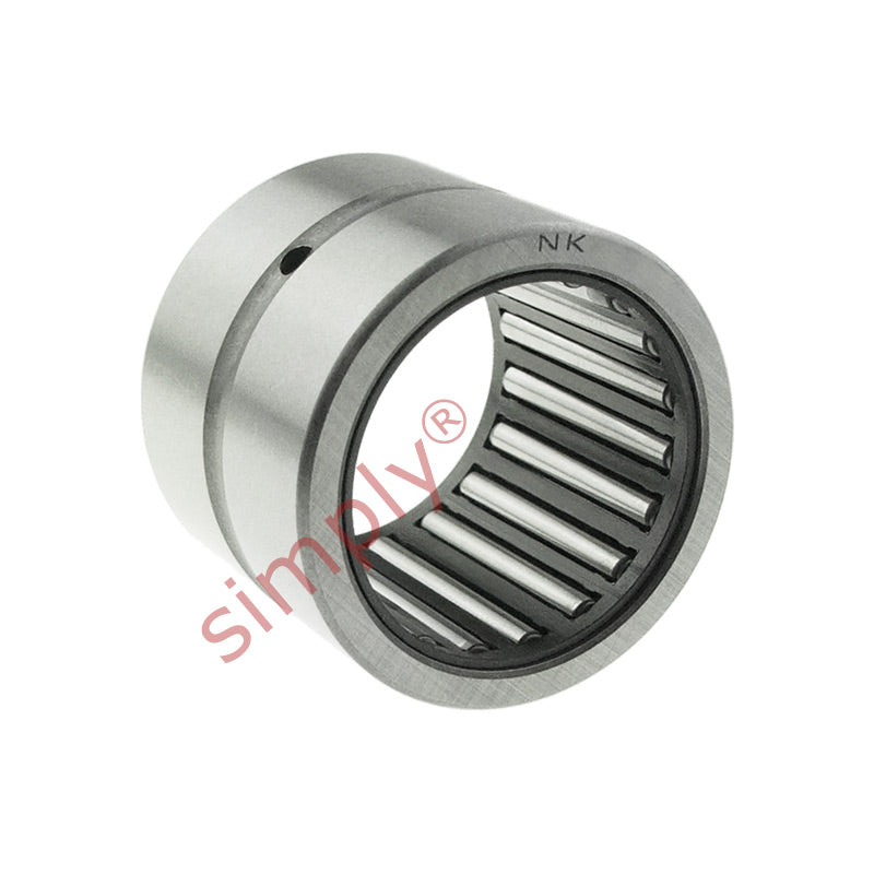NK16/20 Budget Needle Roller Bearing with Flanges no Shaft Sleeve 16x24x20mm