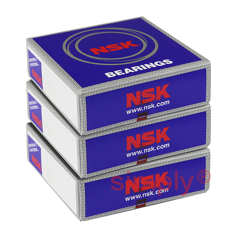 NSK 7907CTRDUDLP3 Super Precision Angular Contact Spindle Bearing 35x55x10mm (Set of 3)