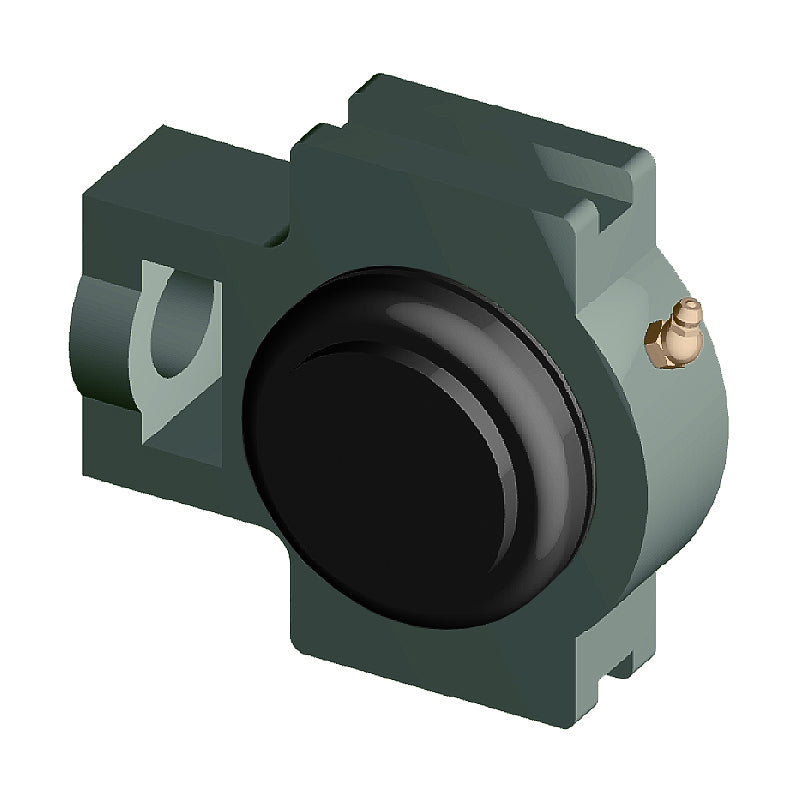 NTN SM-UKT211D1/H2311X Metric Cast Iron Take Up Unit with Steel Plate Cover - Closed Version - Insert and Adaptor Sleeve Fits 50mm Shaft - Allow 2-3 Days