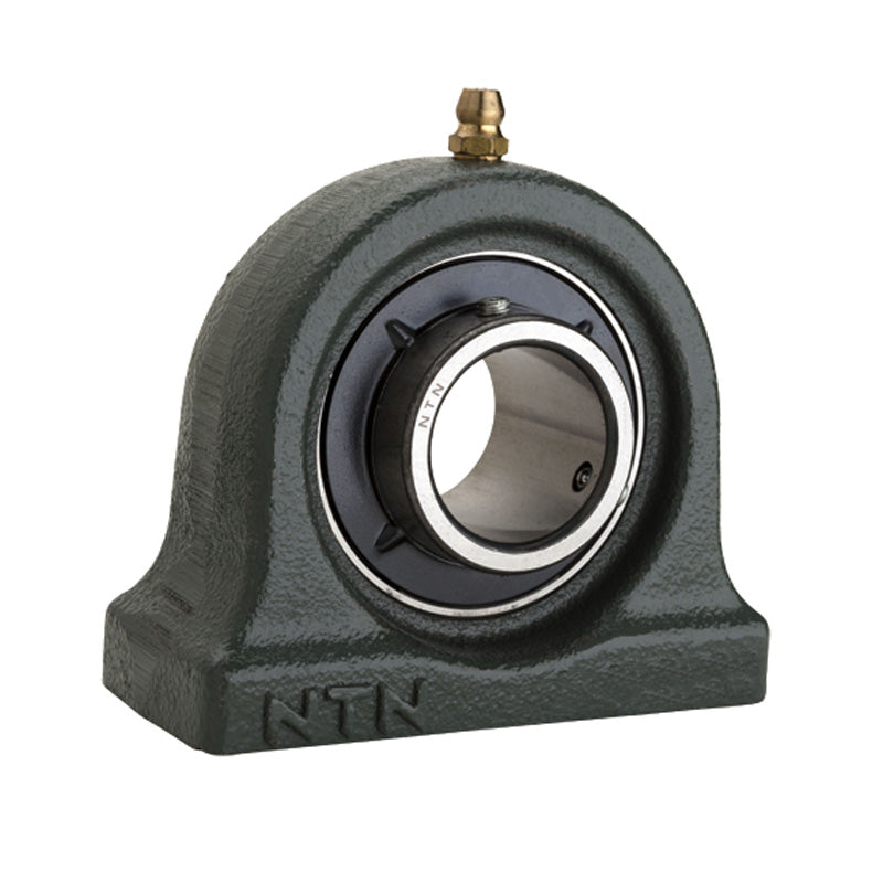 NTN M-UCUP203D1 Threaded Base Small Footprint Metric Pillow / Plummer Block Housing Supplied with 17mm Bore Insert - Allow 2-3 Days