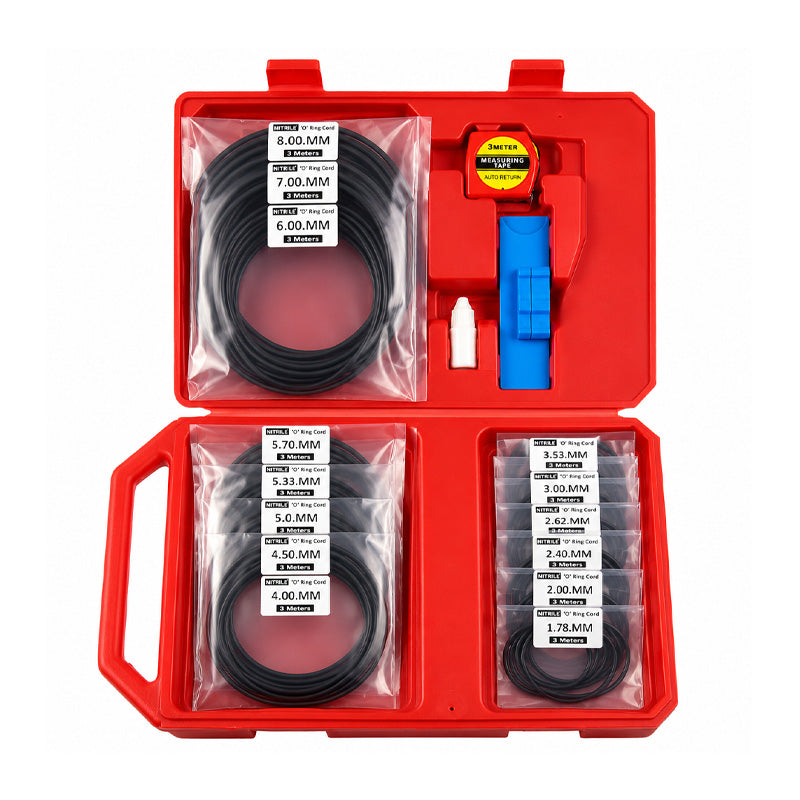 Nitrile O-Ring Splicing Kit Complete Selection from 1.78mm to 8mm Cord