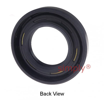 30x45x12DC Metric Fork and Damper Nitrile Rubber Oil Seal with 2 Opposite Facing Individually Sprung Sealing Lips - Allow 2-3 Days
