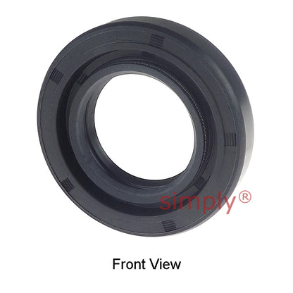 30x45x12DC Metric Fork and Damper Nitrile Rubber Oil Seal with 2 Opposite Facing Individually Sprung Sealing Lips - Allow 2-3 Days