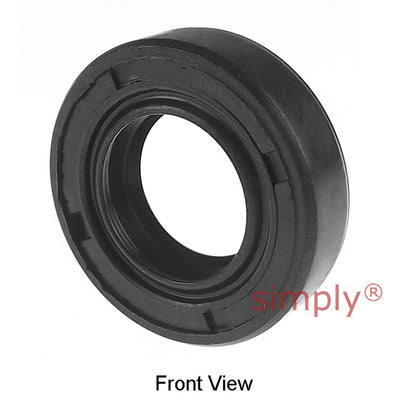 36x48x8/9.5TC4 Metric Fork and Damper Nitrile Rubber Oil Seal with Extra Internal Sealing Profile and Raised Outer Sealing Band on Outside Diameter