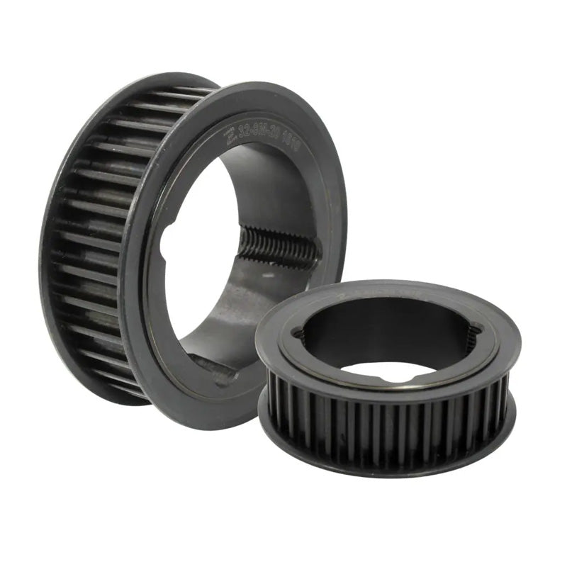 Drive-Flex PC8M-64S-36 - 8mm Pitch 64 Tooth Polychain and Synchrochain Steel Taper Bore Timing Belt Pulley for 36mm Wide Belts
