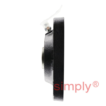 INA PCF20XL Four Bolt Cast Iron Square Housing with Eccentric Collar Insert 20mm Bore