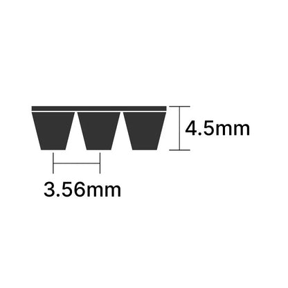 2605PK/1026K Pix Poly V Multiple Ribbed Belt 2605mm/102.6 inch Length with 15 Ribs Allow 2-3 Days