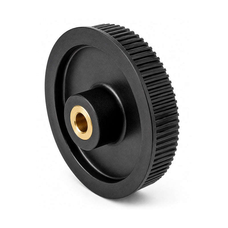 PP120-MXL-025I - 0.08 inch Pitch 120 Tooth Pilot Bore Polycarbonate (Glass Filled) Timing Pulley with Brass Insert