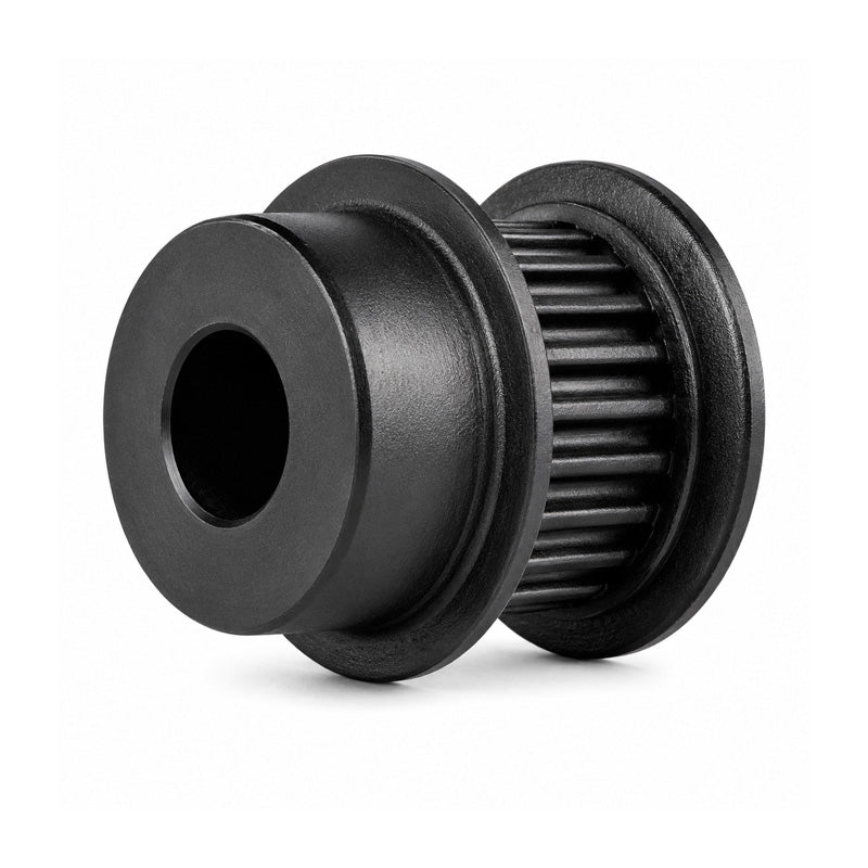 PP100-MXL-025M - 0.08 inch Pitch 100 Tooth Pilot Bore Polycarbonate (Glass Filled) Timing Pulley for 1/4 inch Wide Belt