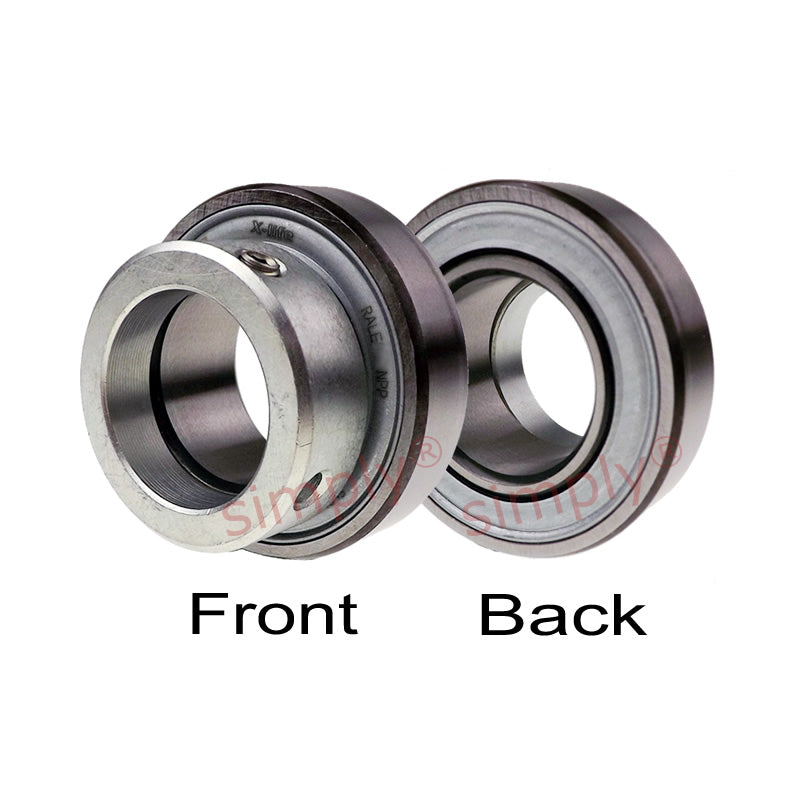 INA RAE40XLNPPFA106 Metric Parallel Outer Bearing Insert with P Seals and Eccentric Collar 40x80x43.8mm