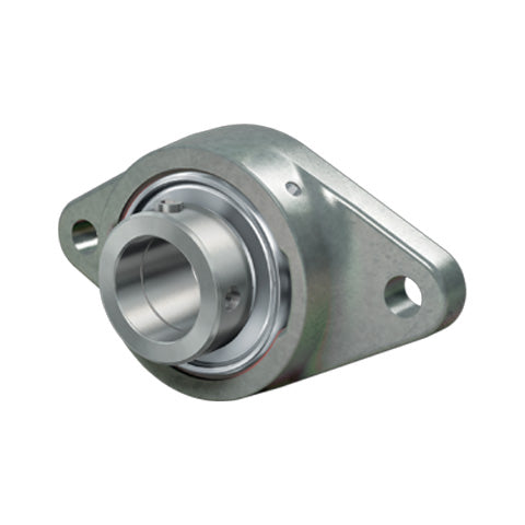 INA RCJT25XLNFA125 Two Bolt Cast Iron Oval Housing with Eccentric Collar Insert and Anti-Corrosion Protection 25mm Bore