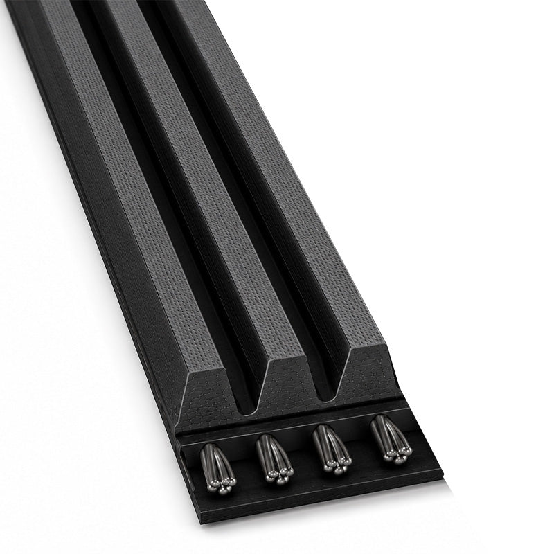 Major Brand 913PK/359K Poly V Multiple Ribbed Belt 913mm/35.9 inch Length with 3 Ribs