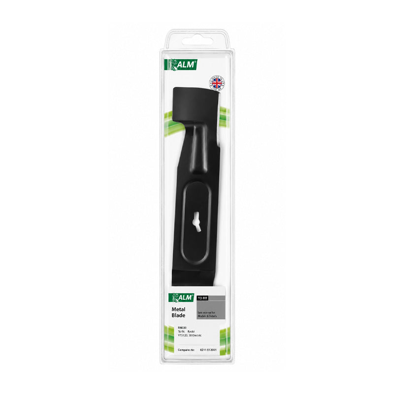 RN030 Lawn Mower Metal Blade 30cm By ALM - Fits Ryno