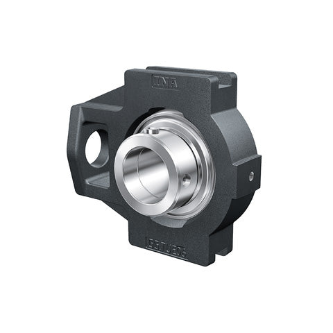 INA RTUEO80XL Cast Iron Take Up Unit with Eccentric Collar Insert 80mm Bore