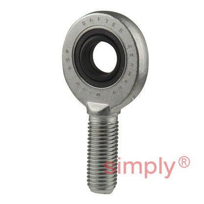 SKF SA17ES Right Hand Steel / Steel Plain Male Rod End M16 Thread