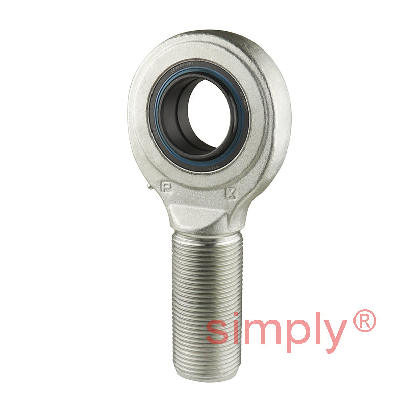 SKF SA60ES2RS Right Hand Steel / Steel Plain Male Rod End M60x4 Thread