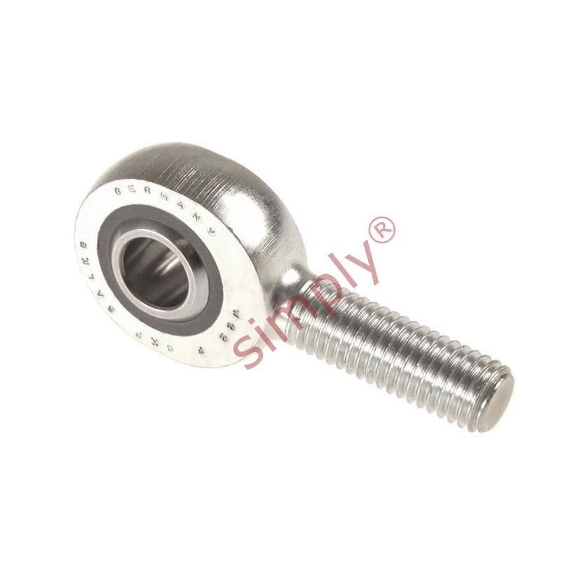 SKF SALKB14F Left Hand Steel / PTFE FRP Lined Plain Male Rod End M14 Thread