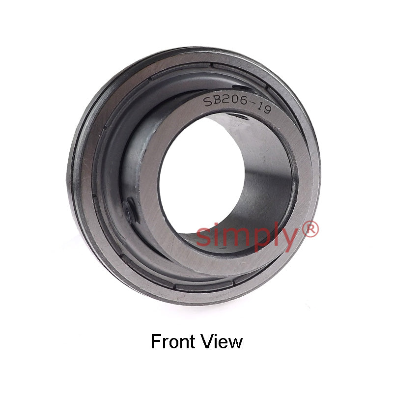 SB206-19 Imperial Bearing Insert with 1-3/16 inch Bore 62mm Outside Dia