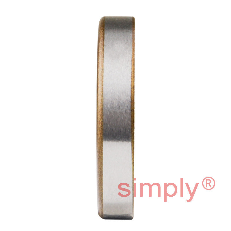 0.81x1.25x0.18 inch Metal Cased Nitrile Rubber Rotary Shaft Oil Seal with Garter Spring
