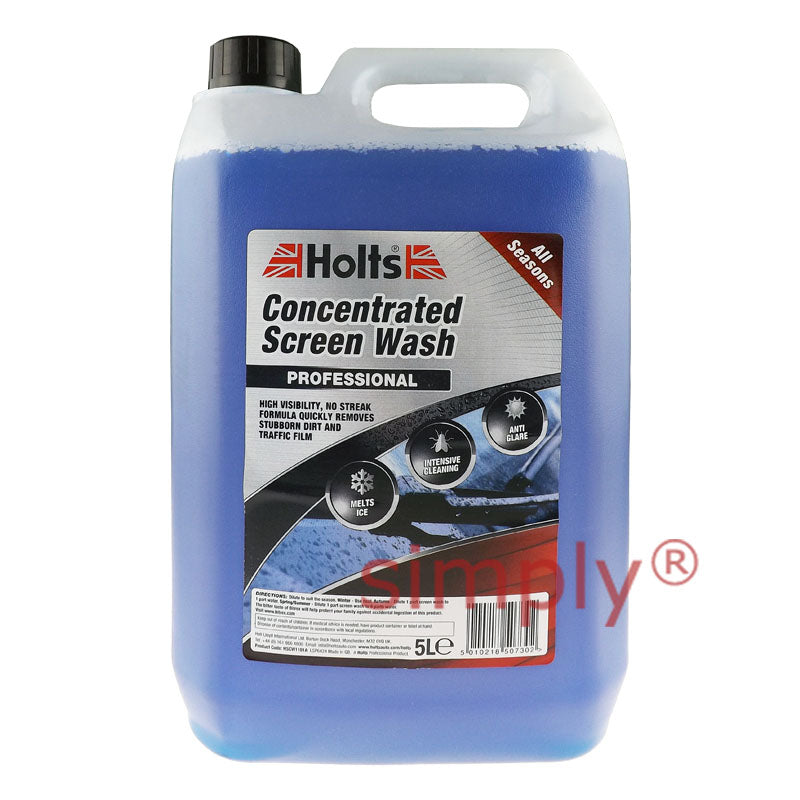 Concentrated Screen Wash 5 Litre
