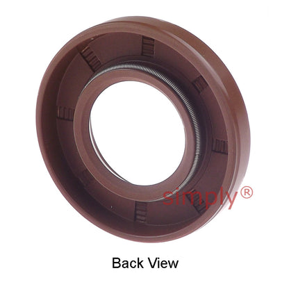 33x45x7mm SC / R21 Single Lip FKM Rubber Metric Rotary Shaft Oil Seal with Garter Spring
