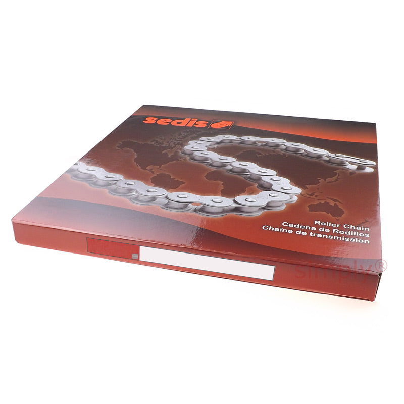 Sedis Alpha 06B-1 BS Simplex Roller Chain 25FT Length 3/8 inch Pitch - Allow 2-3 Days