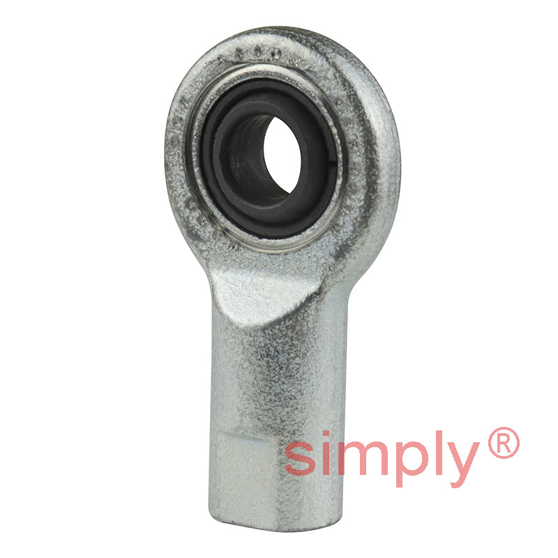 SKF SI10E Right Hand Steel / Steel Plain Female Rod End M10 Thread